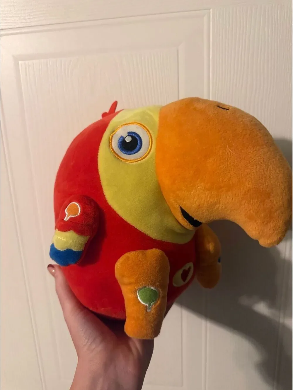 BabyFirst TV VocabuLarry Parrot Plush Talking 10